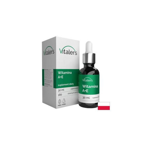 Витамин A 800 µg + Витамин E 12 mg – За остро зрение, силен имунитет и гладка кожа, 180 дози капки Витамин A 800 µg + Витамин E 12 mg – За остро зрение, силен имунитет и гладка кожа, 180 дози капки