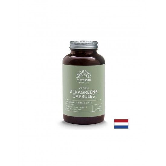 Алкален баланс - АлкаГрийнс - Absolute AlkaGreens, 180 капсули Mattisson Healthstyle Алкален баланс - АлкаГрийнс - Absolute AlkaGreens, 180 капсули Mattisson Healthstyle