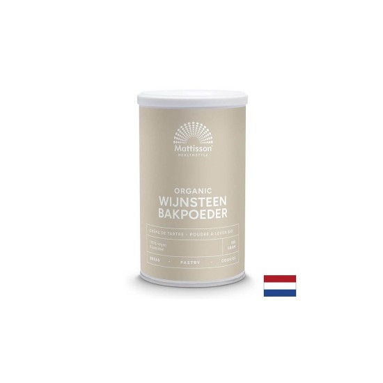 Кремотартар (калиев битартарат) БИО 180 g прах
