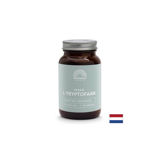 Стрес и безсъние - Л-Триптофан, 500 mg x 60 капсули Mattisson Healthstyle