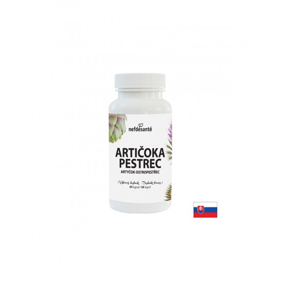 Артишок 200 mg + Бял трън 187.5 mg – Черен дроб и жлъчка, 60 капсули