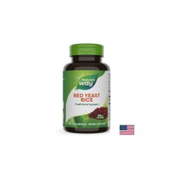 Червен ориз (дрожди) – Нормален холестерол и сърдечно здраве, 600 mg, 120 капсули