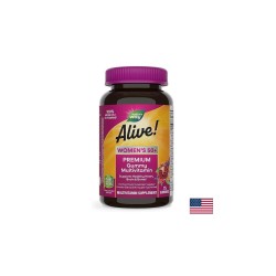 Alive! Women’s 50+ Premium Gummies multivitamin / Алайв! Премиум мултивитамини за жени 50+ , 75 желирани таблетки Nature’s Way Alive! Women’s 50+ Premium Gummies multivitamin / Алайв! Премиум мултивитамини за жени 50+ , 75 желирани таблетки Nature’s Way
