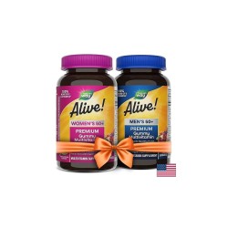 Промо пакет Мултивитамини Alive! за жени 50+ и мъже 50+ Промо пакет Мултивитамини Alive! за жени 50+ и мъже 50+