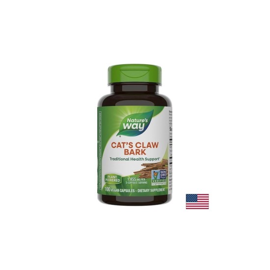 Cat`s Claw Bark/ Котешки нокът (кора) 485 mg х 100 капсули Nature’s Way