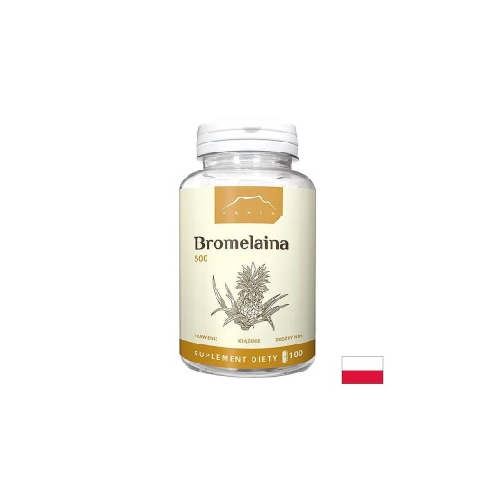 Добро храносмилане - Бромелаин, 500 mg х 100 капсули