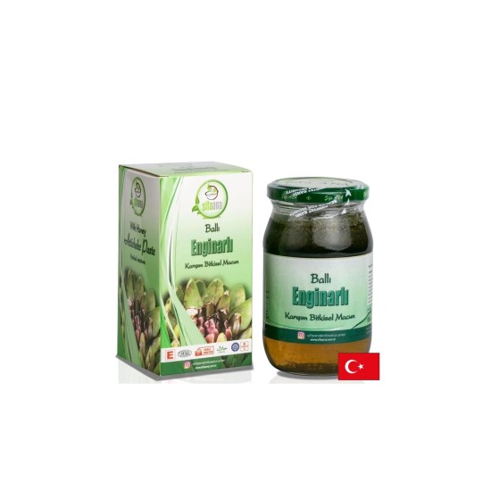 Билкова паста с артишок и мед – Чернодробна детоксикация и метаболитен баланс, 430 g Билкова паста с артишок и мед – Чернодробна детоксикация и метаболитен баланс, 430 g