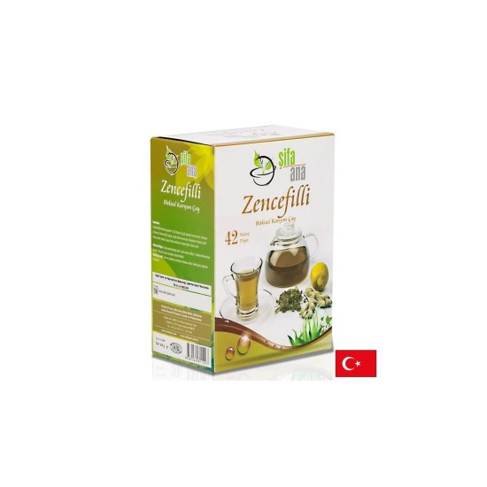 Билков чай с джинджифил, ехинацея и липа – Имунитет и защита на гърлото, 42 пакетчета