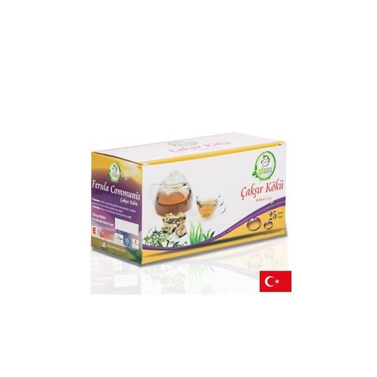 Билков чай ферула (чакшър корен) – Енергия, издръжливост и тонус, 25 пакетчета Билков чай ферула (чакшър корен) – Енергия, издръжливост и тонус, 25 пакетчета