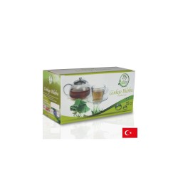 Билков чай Гинко билоба – Памет, концентрация и кръвообращение, 25 пакетчета Билков чай Гинко билоба – Памет, концентрация и кръвообращение, 25 пакетчета