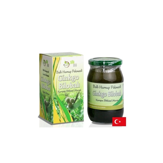 Билкова меласа с Гинко билоба и рожков – Концентрация и добро кръвообращение, 430 g Билкова меласа с Гинко билоба и рожков – Концентрация и добро кръвообращение, 430 g