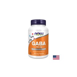 GABA – Спокойствие, релакс и емоционален баланс, 750 mg, 100 капсули