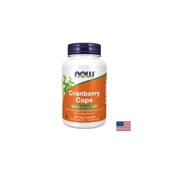 Червена боровинка 2800 mg + Витамин C 40 mg – За здрави пикочни пътища, 100 капсули