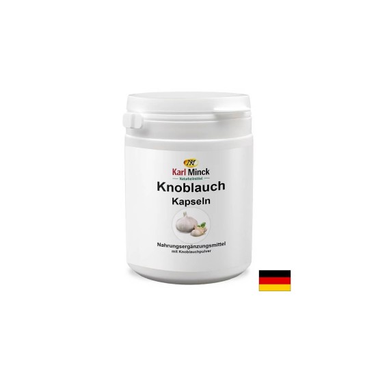 Knoblauch - Чесън 500 mg, 120 капсули Karl Minck Knoblauch - Чесън 500 mg, 120 капсули Karl Minck