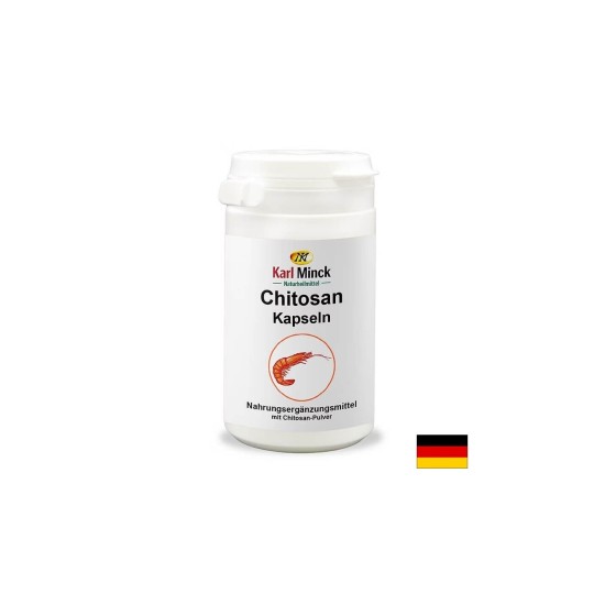 Chitosan - Хитозан - За поддържане на нормално телесно тегло, 120 капсули Karl Minck