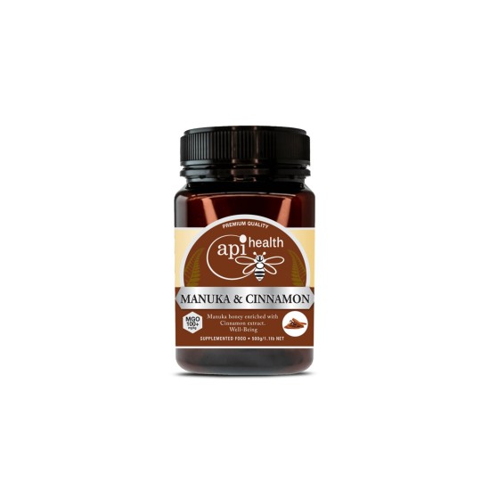 Пчелен мед Манука с канела Cinnamon VENZ MGO 100+, 500 g