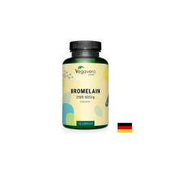 БРОМЕЛАИН - BROMELAIN, 90 капсули Vegavero
