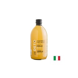 Нефилтриран ябълков оцет с био мед – Храносмилане и естествен детокс, 500 ml