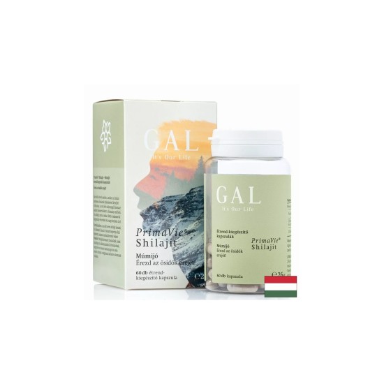 Шилажит PrimaVie® – Енергия, метаболитен баланс и имунна подкрепа, 500 mg, 60 капсули Шилажит PrimaVie® – Енергия, метаболитен баланс и имунна подкрепа, 500 mg, 60 капсули
