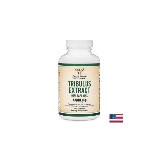 Tribulus Extract/ Трибулус / Бабини зъби Екстракт, 210 капсули Double Wood Tribulus Extract/ Трибулус / Бабини зъби Екстракт, 210 капсули Double Wood