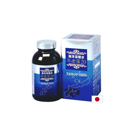 Спирулина Furousou (дълбоководна, с висока концентрация) – Енергия и имунитет, 2000 mg, 1000 таблетки Спирулина Furousou (дълбоководна, с висока концентрация) – Енергия и имунитет, 2000 mg, 1000 таблетки