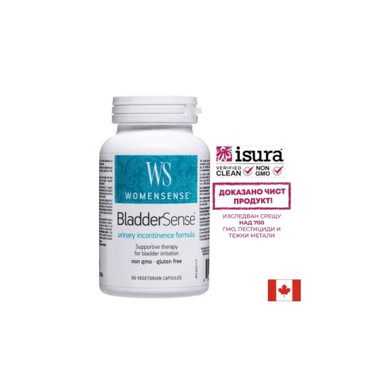 BladderSense™ WomenSense® - За уринарно здраве, 90 капсули Natural Factors