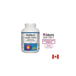 WellBetX® Complete Diabetic/ Мултивитамини за диабетици x 120 таблетки Natural Factors