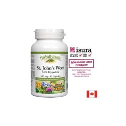St. John`s Wort/ Жълт кантарион 300 mg х 90 капсули Natural Factors
