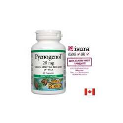 Pycnogenol® - Пикногенол, 25 mg, 60 капсули Natural Factors