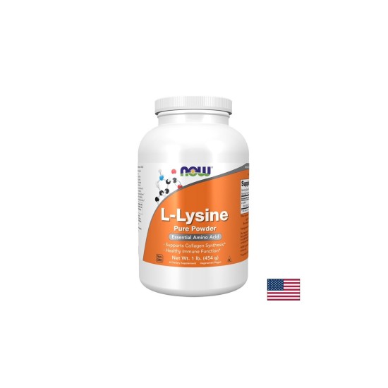L-лизин – Имунна защита и подкрепа при херпес зостер, 435 mg, 454 g прах