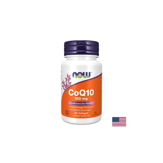 Коензим Q10 – Сърдечна енергия и клетъчна защита, 100 mg, 50 софтгел капсули Коензим Q10 – Сърдечна енергия и клетъчна защита, 100 mg, 50 софтгел капсули
