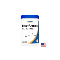 Бета-аланин – За издръжливост и тренировъчна мощ, 3000 mg, 500 g прах