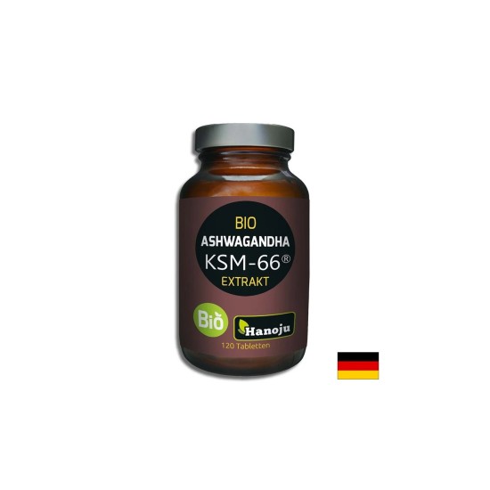 Ашваганда KSM-66® – Спокойствие, фокус и устойчивост при стрес, 300 mg, 120 таблетки