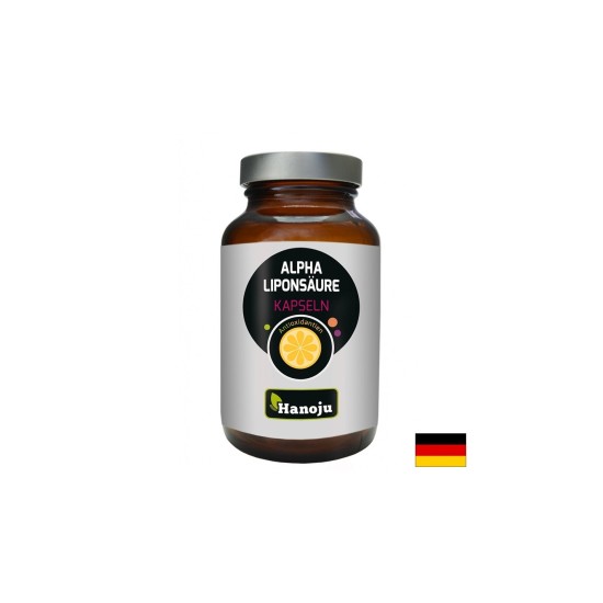 Алфа-липоева киселина – Нормални нива на кръвната захар и метаболитна подкрепа, 400 mg, 90 капсули