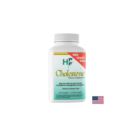 Cholestene (Червен ориз, дрожди) - За нормални нива на холестерола, 2400 mg, 120 капсули