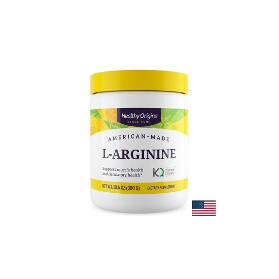 L-Аргинин – Поддържа кръвообращението и здравето на кръвоносните съдове, 5 g, 300 g прах