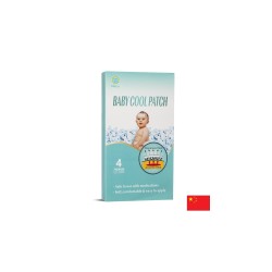 Охлаждащи пластири за бебета При повишена температура 4 броя, 4×11 см