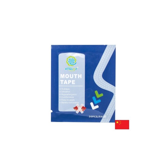 Лепенки за уста при хъркане За насърчаване на носовото дишане по време на сън 30 броя