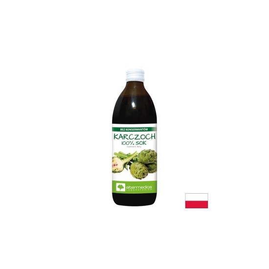 Артишок + Витамин C 120 mg – Здрав черен дроб и жлъчка, 500 ml