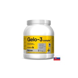 Колагенови пептиди 16 g + Глюкозамин 1000 mg + Хондроитин 400 mg – За стави, хрущяли и кости, Gelo-3 complex, 390 g прах