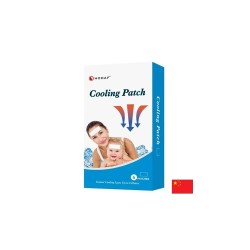 Охлаждащи пластири – С мента и борнеол за свежест и облекчение, 6 броя