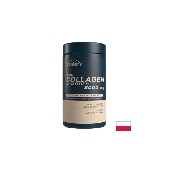 Рибни колагенови пептиди – Здрава кожа, коса и стави, 5000 mg, 350 g прах