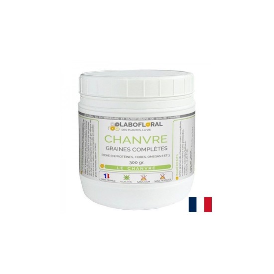 Конопено семе (небелено) – Източник на омега мастни киселини и фибри, 300 g