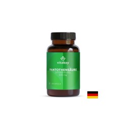 Пантотенова киселина – Енергия и метаболизъм, 500 mg, 200 капсули
