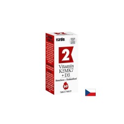 Витамин K2 MK7 200 µg + Витамин D3 20 µg – Здрави кости и зъби, 60 таблетки
