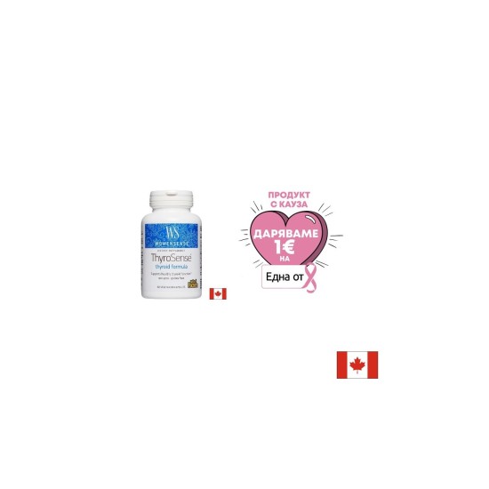 ThyroSense® WomenSense® / Тироидна формула х 60 капсули Natural Factors