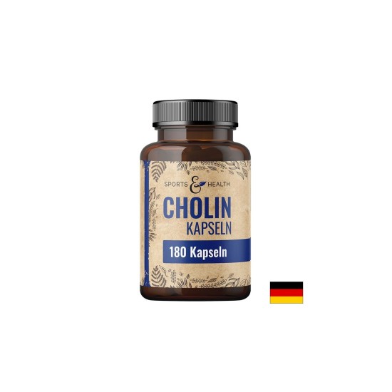 Холин – Памет и когнитивна функция, 250 mg, 180 капсули