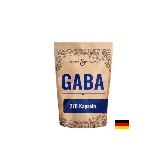 ГАБА – Спокойна нервна система и помощ при безсъние, 500 mg, 270 капсули