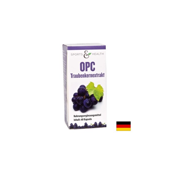Екстракт от гроздови семки (OPC) – Антиоксидантна защита и съдово здраве, 350 mg, 60 капсули