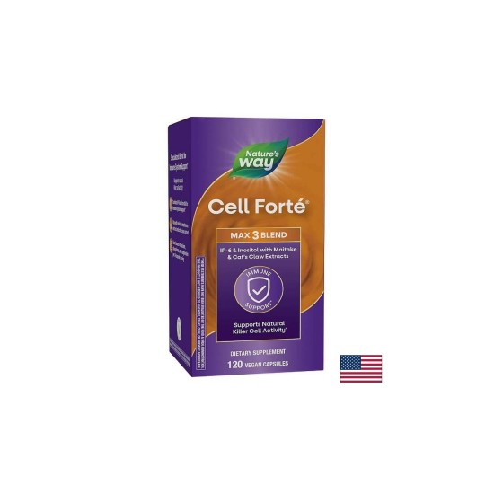 Cell Forté MAX³ (IP-6, инозитол, майтаке и котешки нокът) Nature’s Way